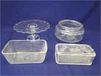 Clear Glass Kitchen Lot 5 items