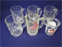 Vintage Beer Mugs, & a Vintage Bama Jelly Glass