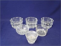 Decorative Glass Bowls - 6 items