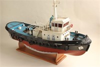 Large Model of a Tug Boat,