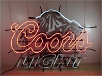 Large Coors Light Neon