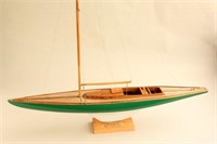 Scale Model of a Knud Reimers Yacht,