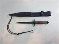 Nicely Constructed Pointed Dagger w/Sheath