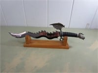 Cool S Blade Dragon Dagger w/Stand