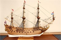 Scale Model of the East Indiaman Prins William,