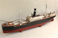 Edwardian Model of The Steamship Lorna, c.1908