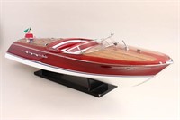 Good Model of a Riva Tritone Speed Boat,