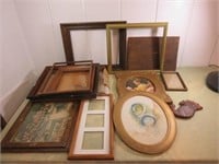 Vintage Picture Frames and Glass