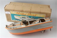 Japanese Boxed Model of a Speed Boat,