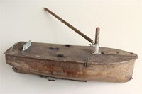 Early Depression Toy Model Boat,