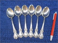 6 towle sterling spoons - 5.44 tr.oz