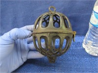antique string holder - metalware