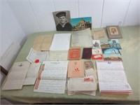 1940's Military Memoirs - Actual Written Letters