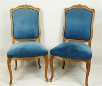 TEN COUNTRY FRENCH STYLE CHAIRS BY CENTURY FURN