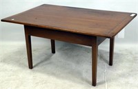 ANTIQUE PINE SHAKER STYLE COFFEE TABLE WITH DRAWER