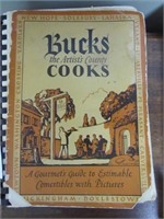 1950 Bucks the Artists County Cooks Cook Book