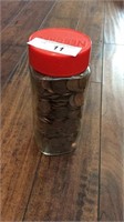 Jar Full Of Pennies From 1947 -