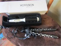 Hot Fusion Brush & Flat Iron