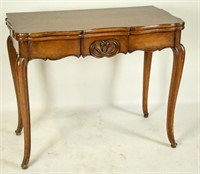 COUNTRY FRENCH STYLE FLIP TOP GAME TABLE