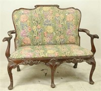 VINTAGE GEORGIAN STYLE SETTEE