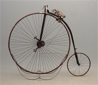 C. 1880's Springfield Roadster High Wheel Bicycle