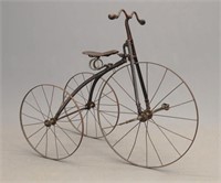 C. 1900 Boy's Iron Tricycle