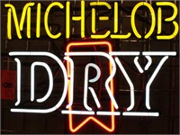 Neon Advertising Sign Michelob Dry