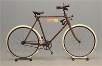 Wooden Frame Pneumatic Safety Bicycle