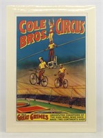 Cole Bros. Circus Poster