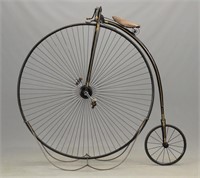 C. 1880's Meteor 54" High Wheel Bicycle