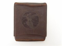 Leather Cigar Case With Safety Rider