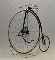 C. 1887 "The King" High Wheel Bicycle