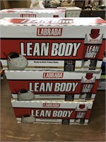 (3) Cases of Lean Body Protein Shakes
