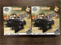 (2) Mega Bloks ATV-86 Stealth