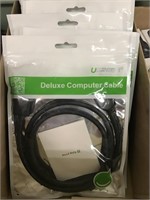(9) Deluxe Computer Cable