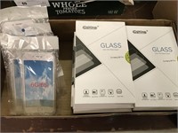 Box of Phone Cases & Glass Guards