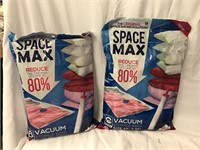 (2) Space Max Vacuum Storage Bags