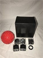 (5) Boxes of Men's Silicone Wedding Rings