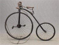 C. 1890's Krypto High Wheel Bicycle