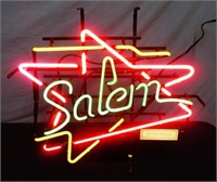 Electric Neon Sign Salem Cigarettes