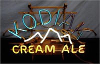 Electric Neon Sign Kodiak Cream Ale