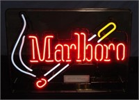 Electric Neon Sign Marlboro Cigarettes