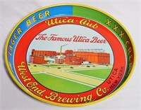 "Pilsner Lager Beer XXX Utica Club Beer Tray"