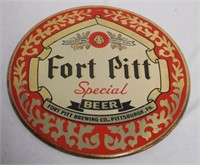 "Fort Piit" Beer Circular Pin-Style Ad