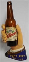 "Fort Pitt Beer and Ale" Hand Beer Bottle Holder