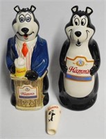 Lot of 3 "Hamms" Beer Pieces