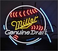 Electric Neon Sign Miller Genuine Draft
