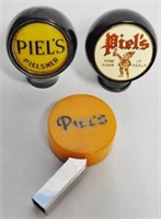 Lot of 3 Beer Tap Knobs