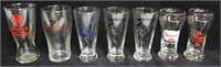 Lot of 7 assorted Beer Glasses