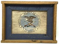 National Rifle Association of America Wooden Sign